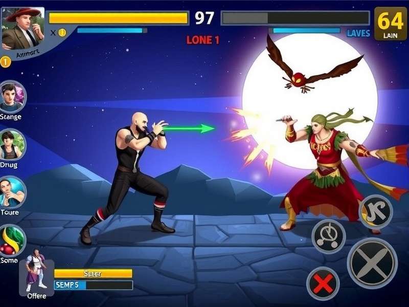 Papad Fighter Elite Game Screenshot